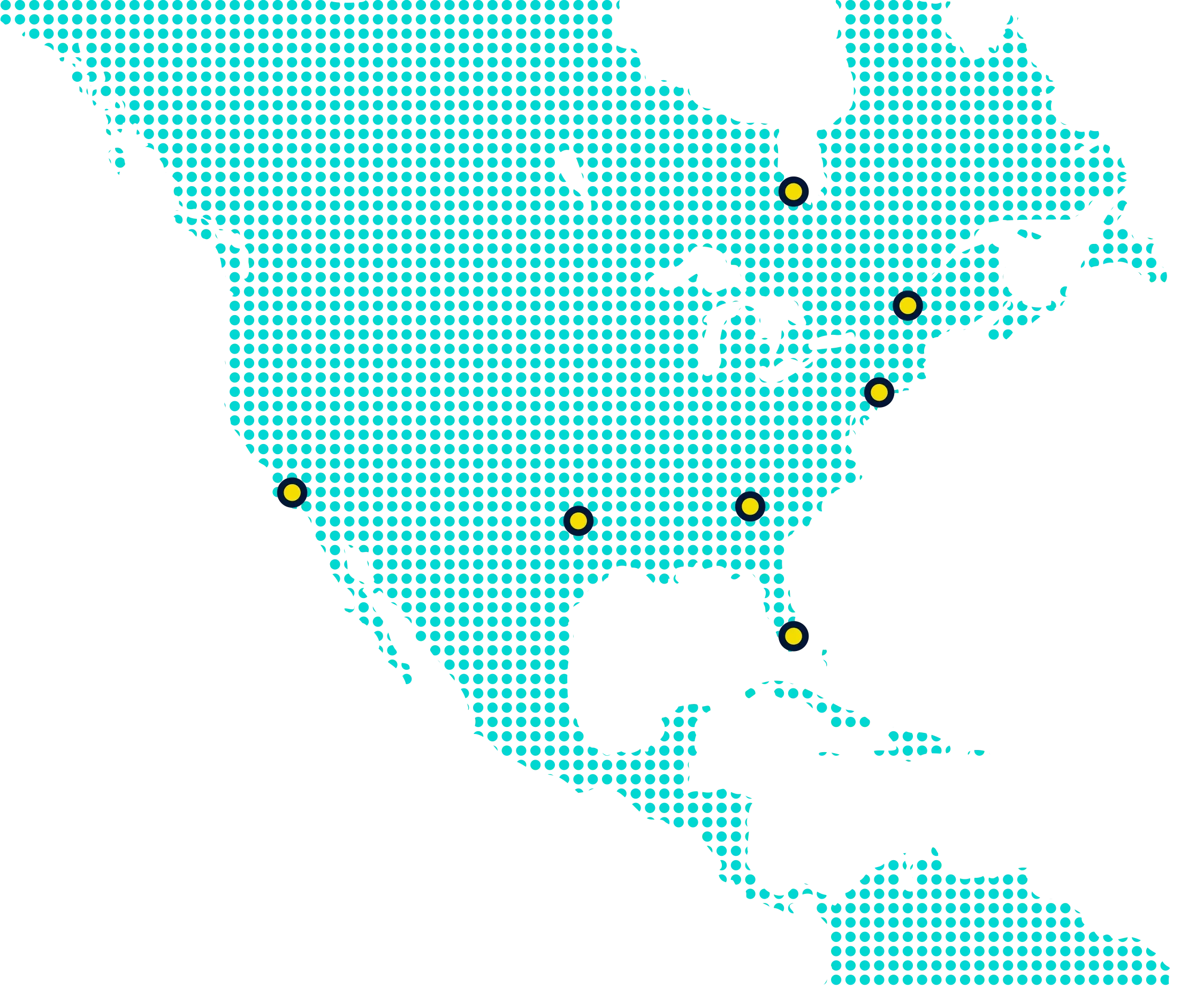HP Hero_ Regiune - Harta regională America de Nord_ puncte estompate